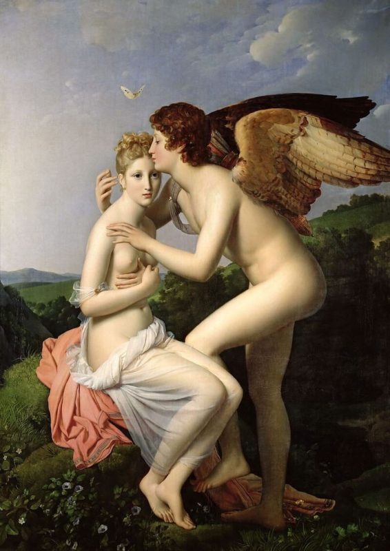 Psyche And Eros Aşk Öpücüğü