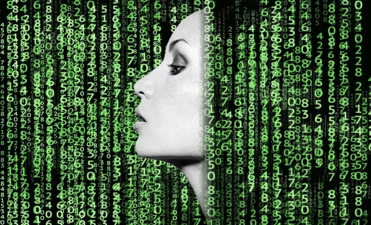 mano humana y artificial para simbolizar las emociones sintéticas