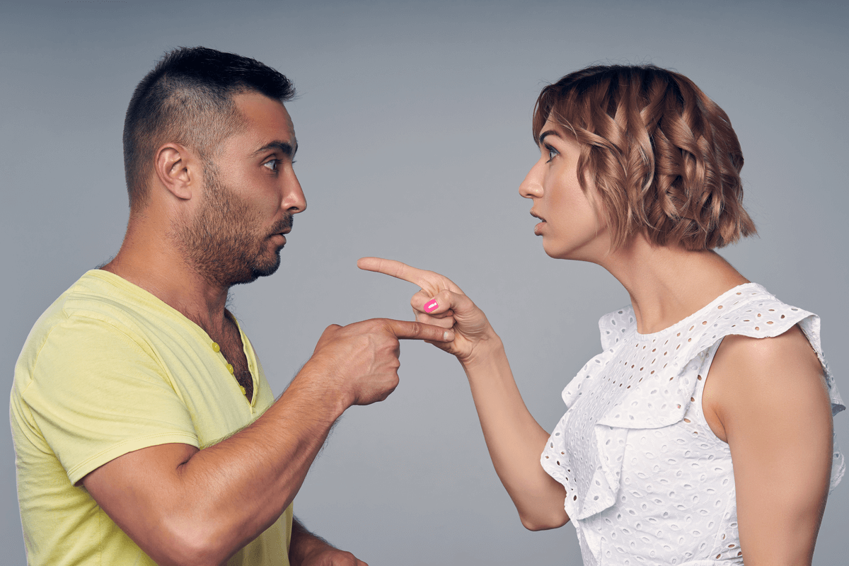 escena para simbolizar los ultimátums en las relaciones de pareja