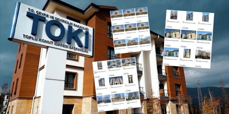 TOKİ’den Uygun Taksitle Konut Fırsatı! 2+1 ve 3+1 Evler Yeniden Satışta